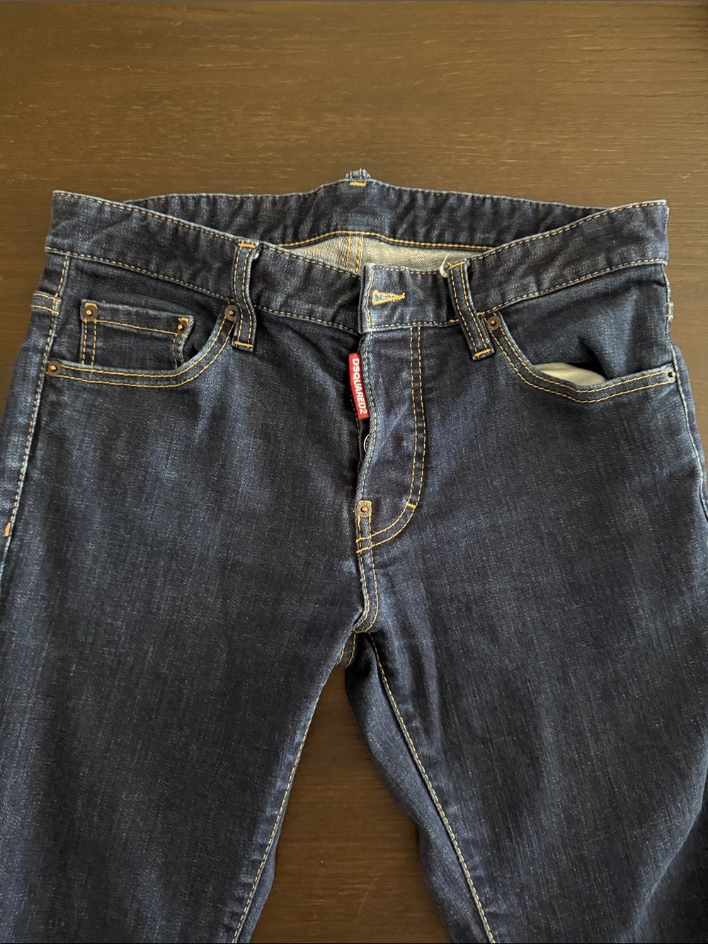 DSquared2 Slim Straight Men's Jeans in Dark Indigo